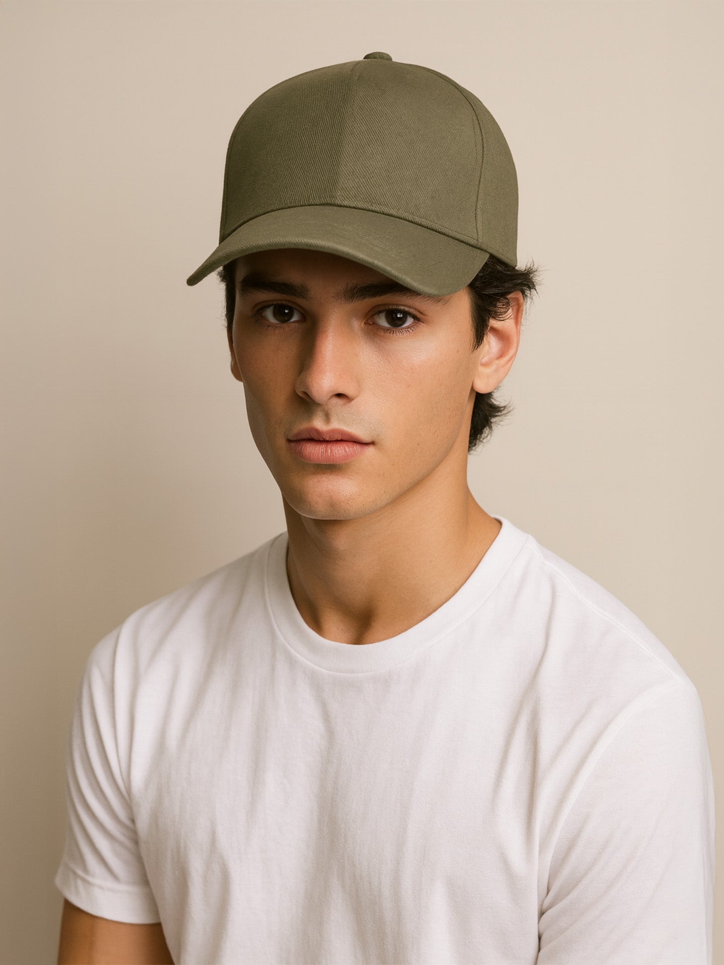 100% RECYCLED CAP - Almônd