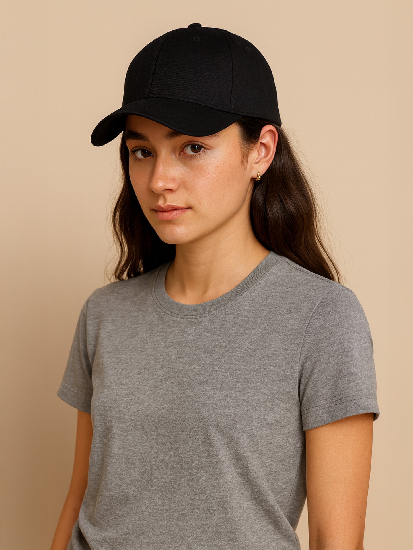 100% RECYCLED CAP - Almônd