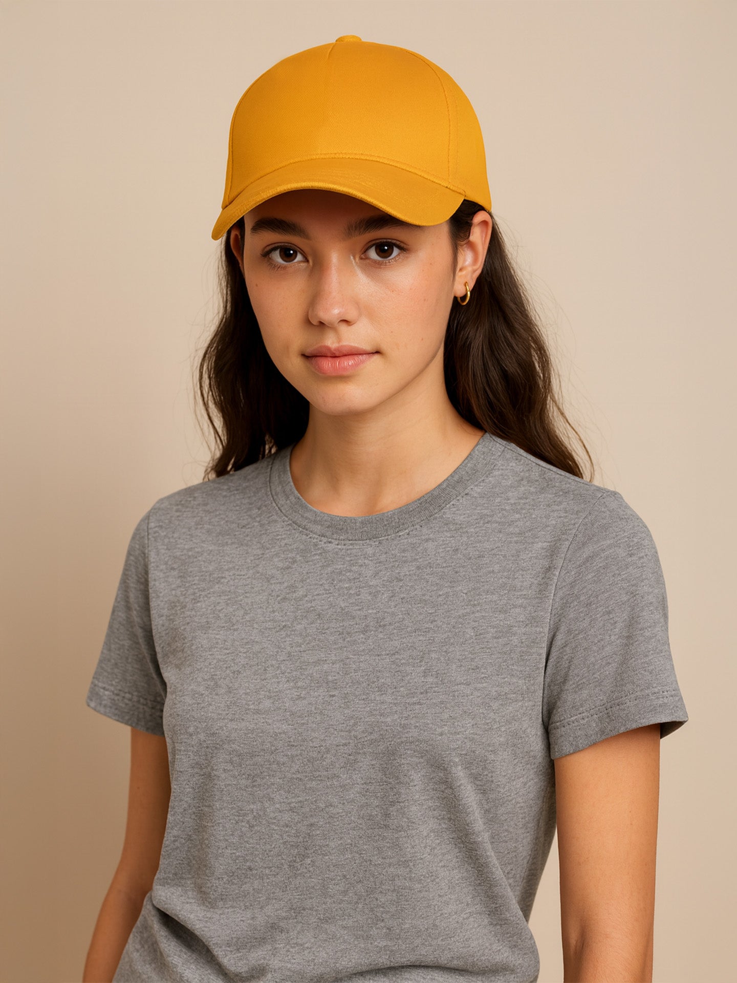 100% RECYCLED CAP - Almônd