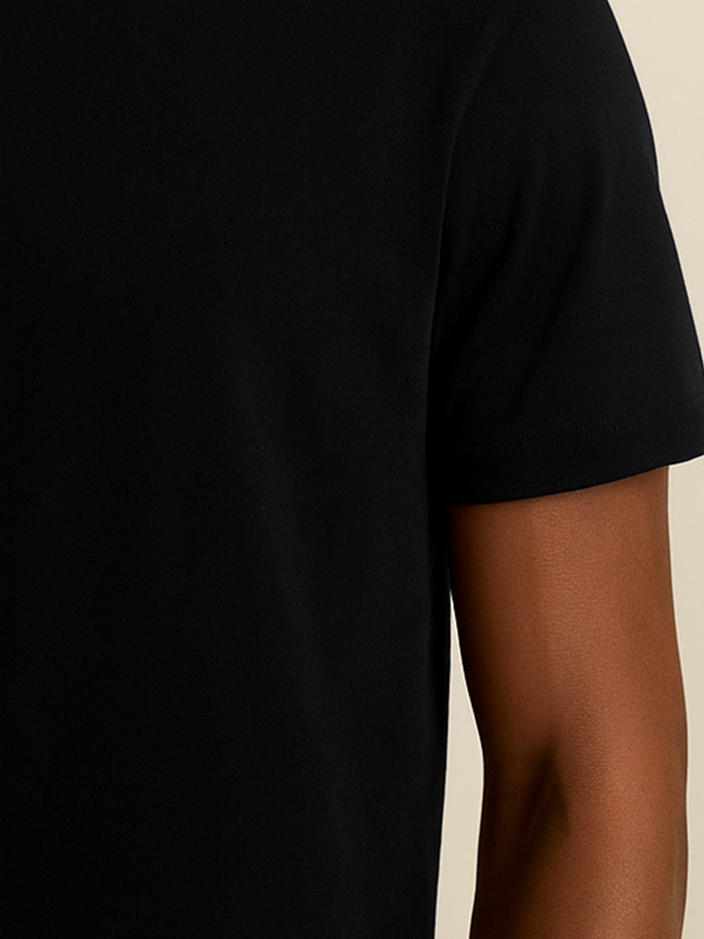 100% ORGANIC COTTON T-SHIRT - Almônd