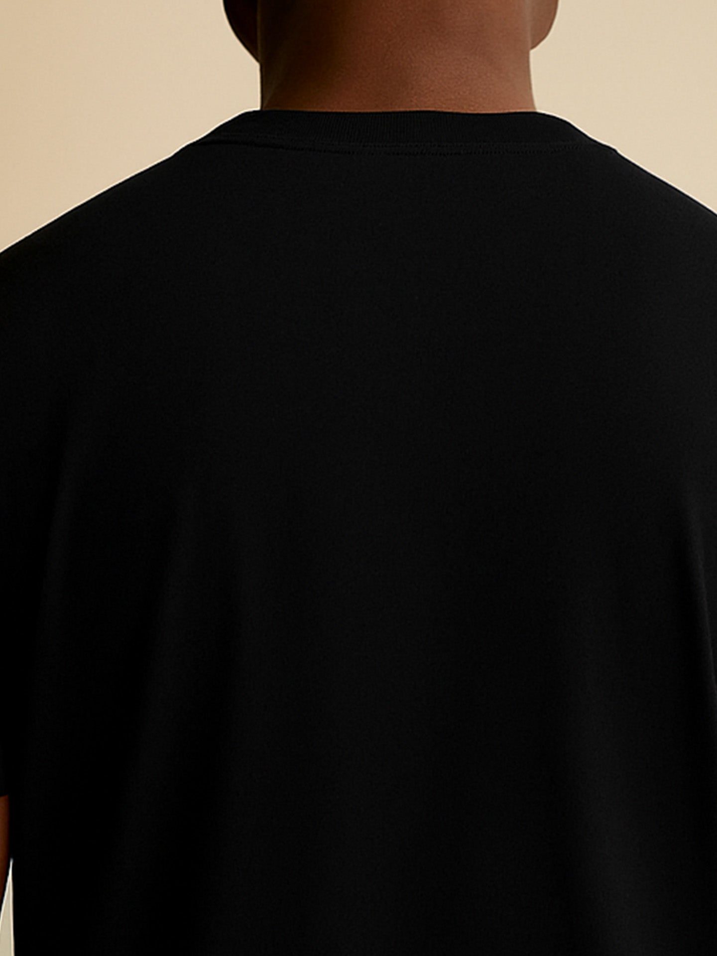 100% ORGANIC COTTON T-SHIRT - Almônd