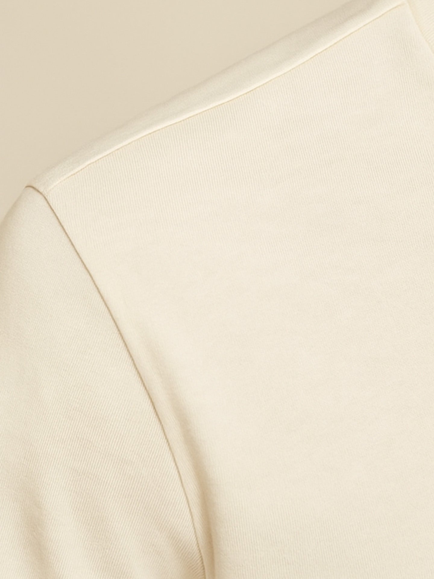 100% ORGANIC COTTON T-SHIRT - Almônd