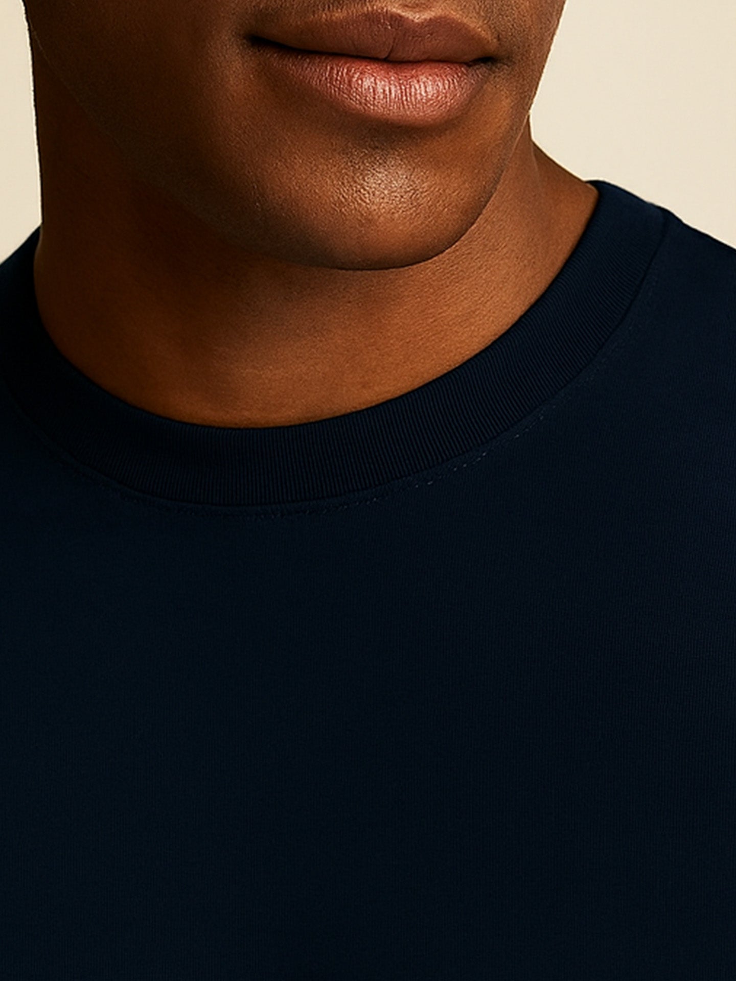 100% ORGANIC COTTON T-SHIRT - Almônd