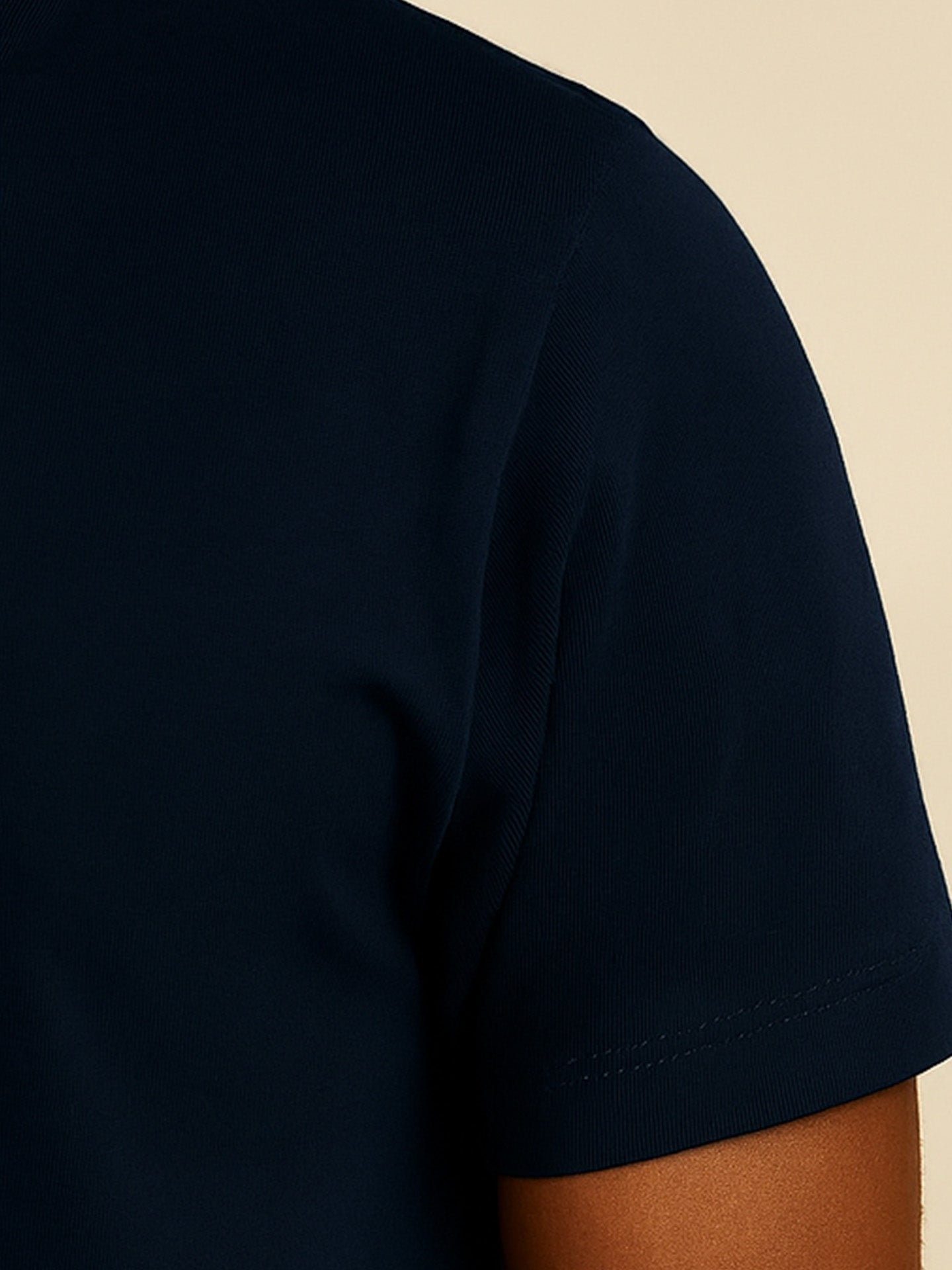 100% ORGANIC COTTON T-SHIRT - Almônd