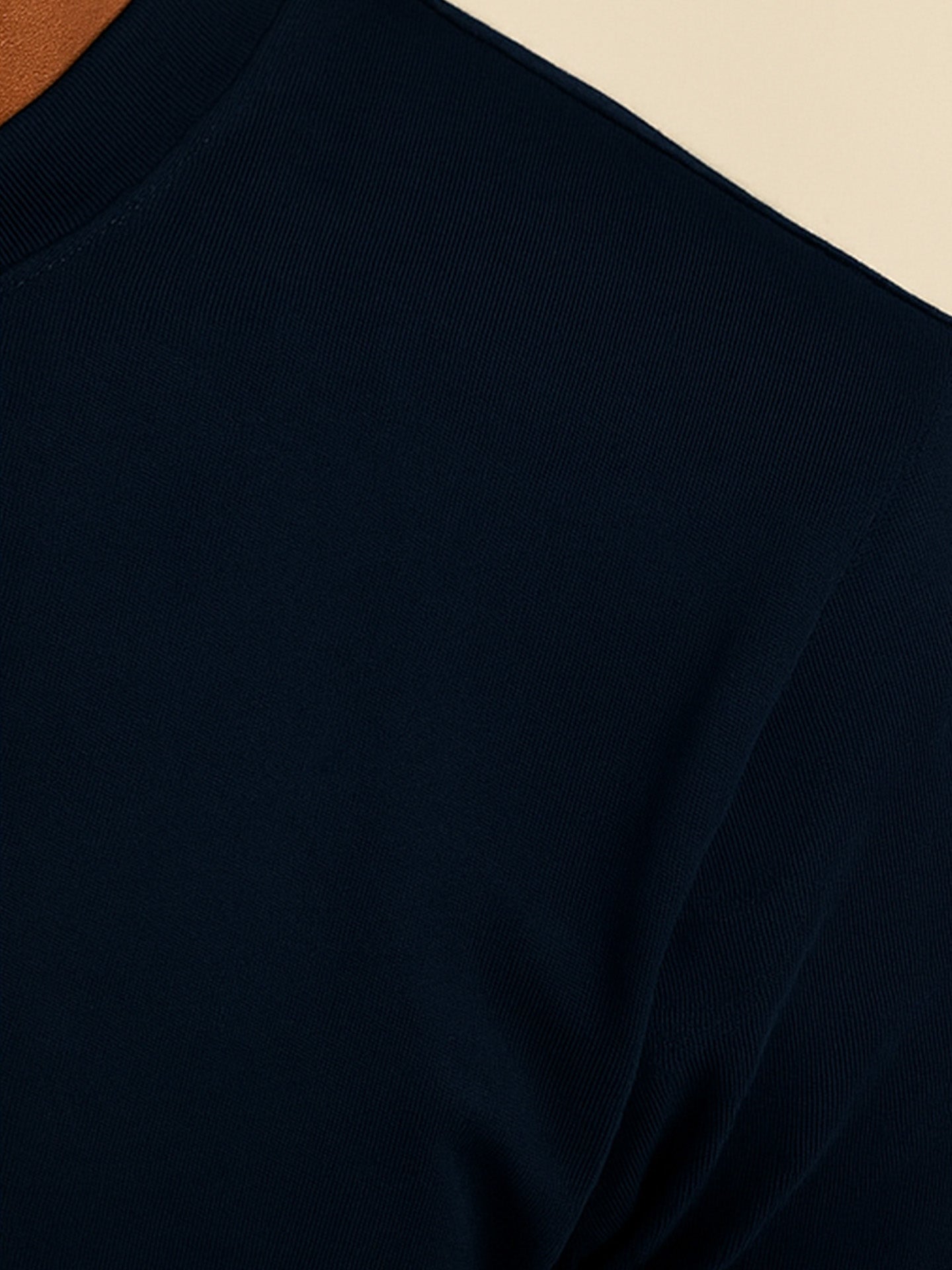 100% ORGANIC COTTON T-SHIRT - Almônd