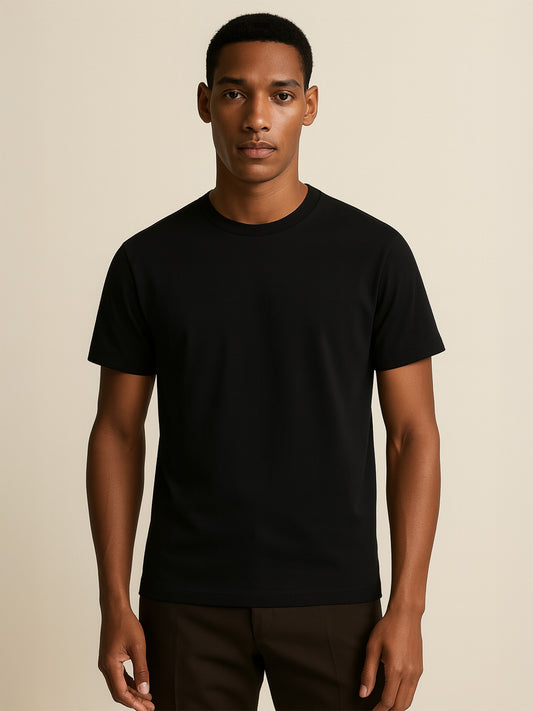 100% ORGANIC COTTON T-SHIRT - Almônd