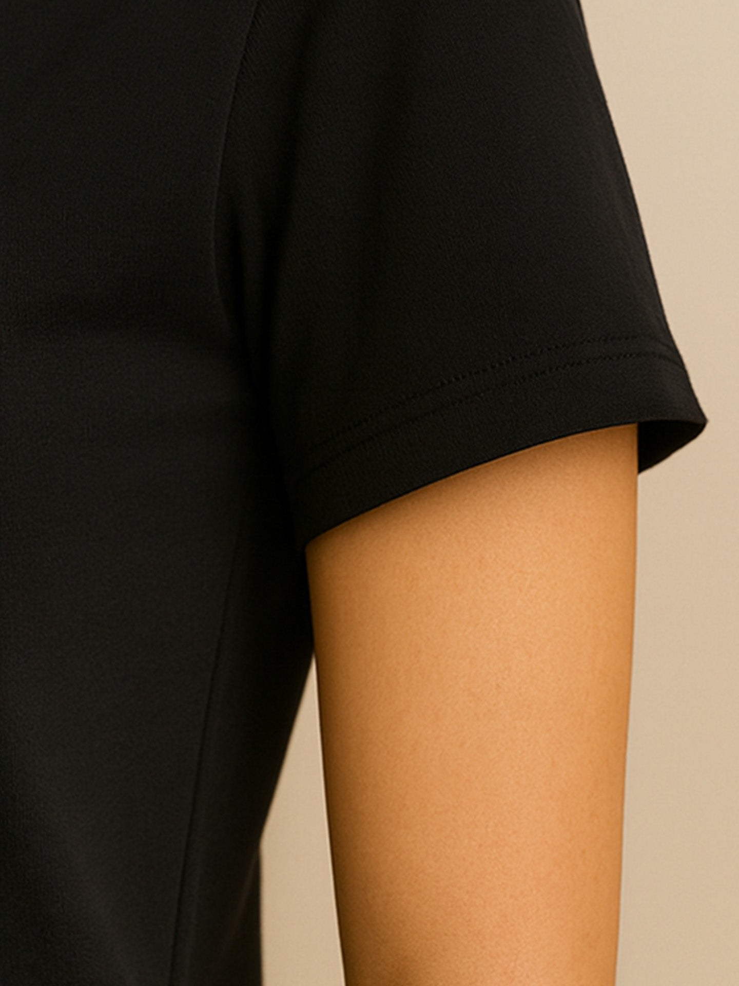 100% ORGANIC COTTON T-SHIRT - Almônd