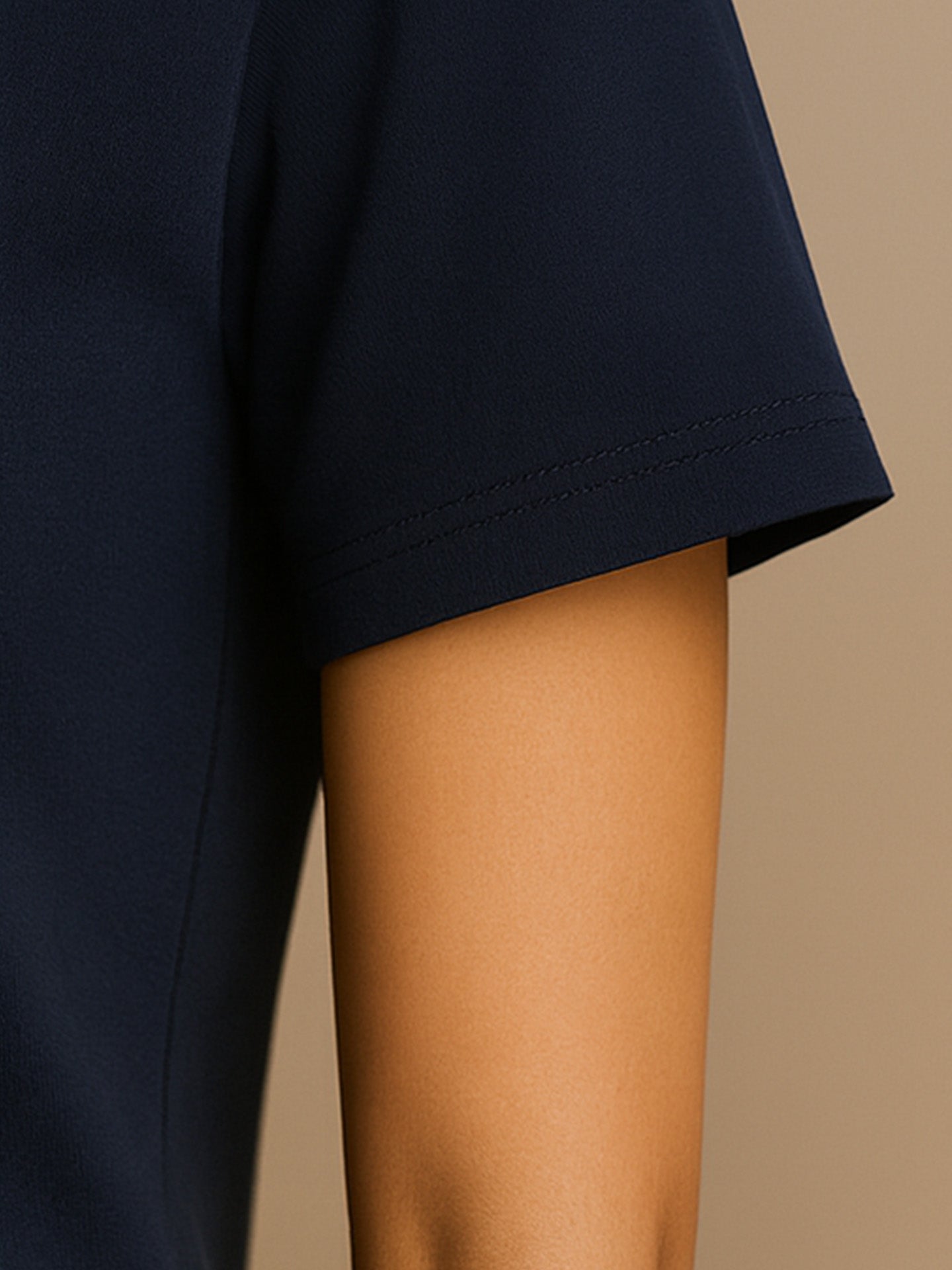 100% ORGANIC COTTON T-SHIRT - Almônd