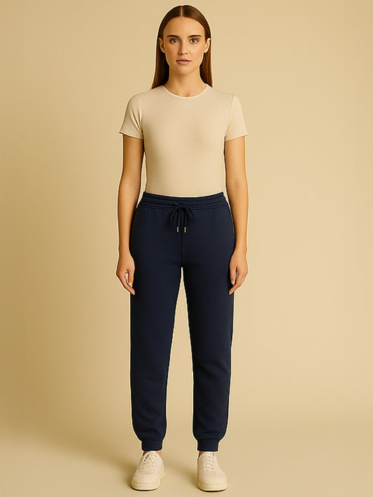 100% ORGANIC COTTON JOGGER - Almônd