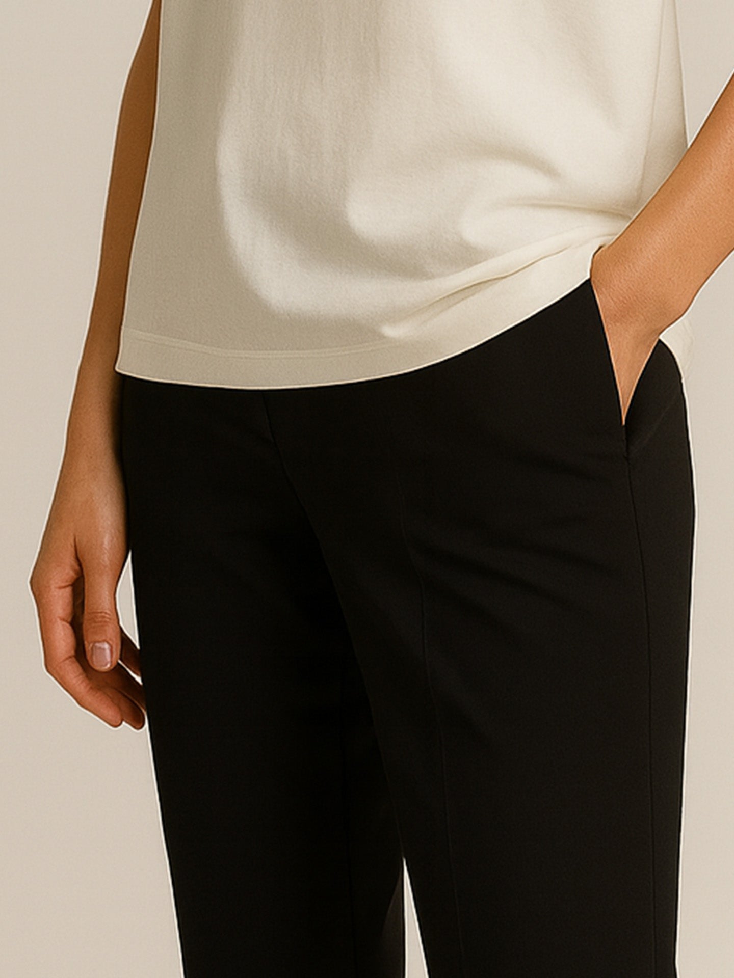 100% ORGANIC COTTON OVERSIZED T-SHIRT - Almônd